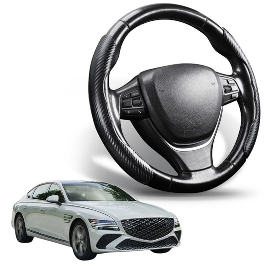 Segmented Steering Wheel Cover for Genesis G80 2017 - 2021 (DH)