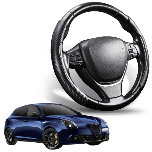 Segmented Steering Wheel Cover for Alfa Romeo Giulietta Auto 2010 - 2020