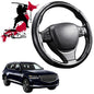 Black Samurai Segmented Steering Wheel Cover for Genesis GV80 2021 - Current