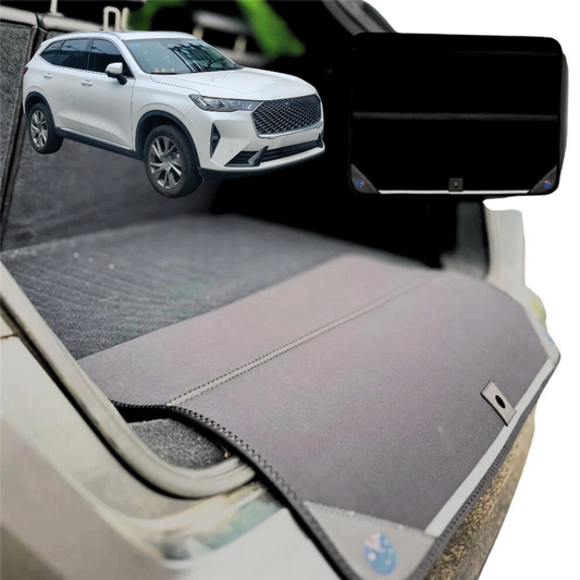 Rear Cargo Boot Bumper Protector for GWM Haval H6 2011 - 2017 - XL (98 x 55) - Black