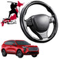 Black Samurai Segmented Steering Wheel Cover for GWM Haval Jolion 2020 - Current A01