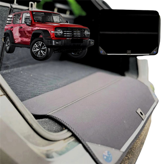 Rear Cargo Boot Bumper Protector for GWM Haval Tank 300 2023 - Current (P01) - XL (98 x 55) - Black