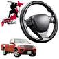 Black Samurai Segmented Steering Wheel Cover for GWM Haval V240 Single Cab 2010 - 2016 (Wingle 5)