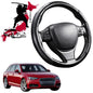 Black Samurai Segmented Steering Wheel Cover for Audi A4 S4 RS4 2016 - Current (B9)