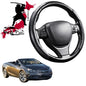 Black Samurai Segmented Steering Wheel Cover for Holden Cascada 2013 - 2019 CJ