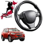 Black Samurai Segmented Steering Wheel Cover for Holden Colorado 7 2012 - 2020 RG