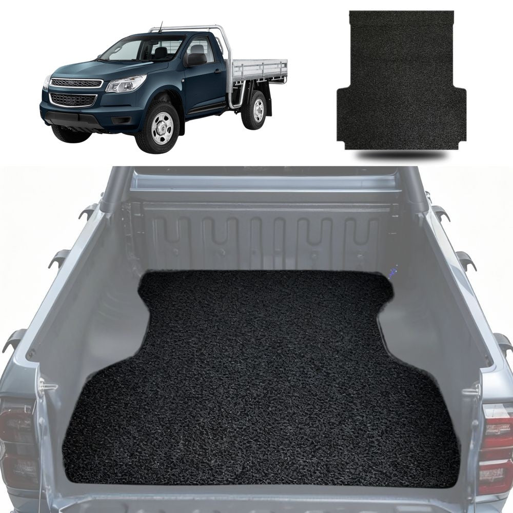 Honeycomb UTE Tub Mat Tray Liner for Holden Colorado Ute Single Cab 2012 - 2016 RG, VF - Black