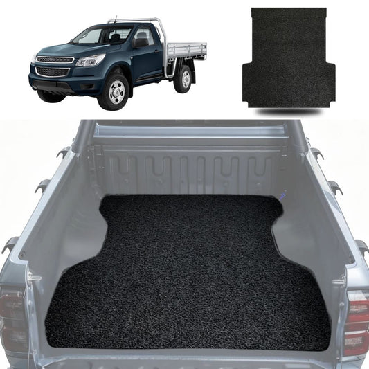 Honeycomb UTE Tub Mat Tray Liner for Holden Colorado Ute Single Cab 2012 - 2016 RG, VF - Black