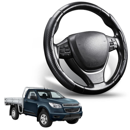 Segmented Steering Wheel Cover for Holden Colorado Ute Single Cab 2012 - 2016 RG, VF