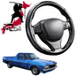 Black Samurai Segmented Steering Wheel Cover for Holden Commodore 1978 - 1988 Ute