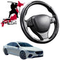 Black Samurai Segmented Steering Wheel Cover for Holden Commodore 2018 - 2020 (ZB)