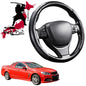 Black Samurai Segmented Steering Wheel Cover for Holden Commodore Ute Single Cab 2007 - 2017 (VE VF)