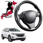 Black Samurai Segmented Steering Wheel Cover for Holden Equinox 2017 - 2020 EQ