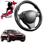 Black Samurai Segmented Steering Wheel Cover for Holden Malibu 2013 - 2016 EM