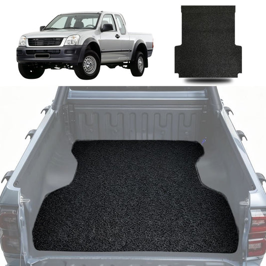 Honeycomb UTE Tub Mat Tray Liner for Holden Rodeo 2003 - 2008 (2-Door Regular Cab and Extended Cab) - Black