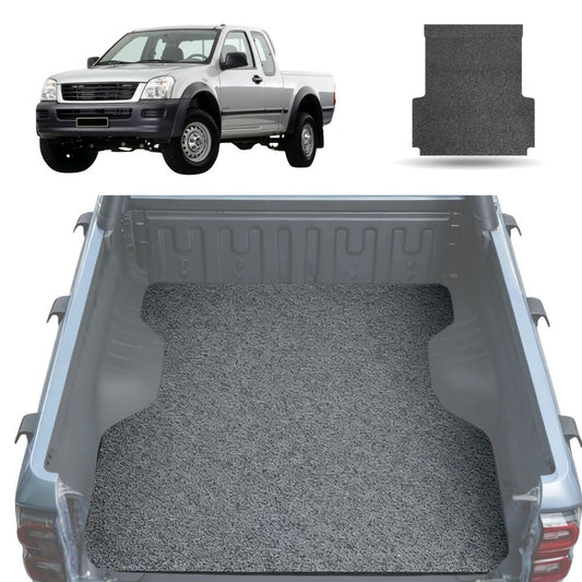 Honeycomb UTE Tub Mat Tray Liner for Holden Rodeo 2003 - 2008 (2-Door Regular Cab and Extended Cab) - Grey