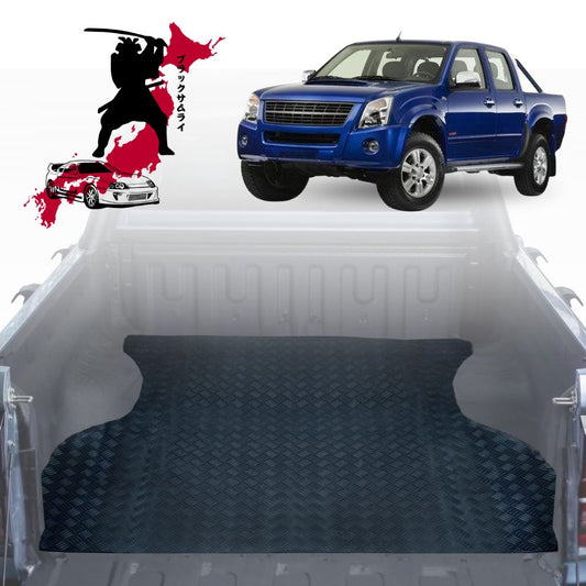 Black Samurai UTE Tub Mat Tray Liner for Holden Rodeo 2003 - 2008 (4-Door Crew Cab)