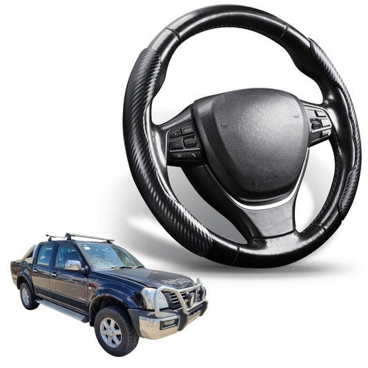 Segmented Steering Wheel Cover for Holden Rodeo 2003 - 2008 (4-Door Crew Cab)