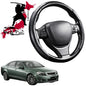 Black Samurai Segmented Steering Wheel Cover for Holden Statesman 2013 - 2017 (WN)