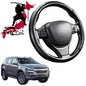 Black Samurai Segmented Steering Wheel Cover for Holden Trailblazer 2016 - 2020 RG