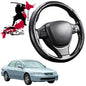 Black Samurai Segmented Steering Wheel Cover for Honda Accord 1997 - 2002
