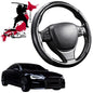 Black Samurai Segmented Steering Wheel Cover for Audi A6 S6 RS6 2011 - 2018 (C7)