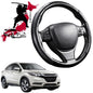 Black Samurai Segmented Steering Wheel Cover for Honda HR-V 2015 - 2021 (RU)