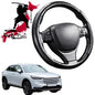Black Samurai Segmented Steering Wheel Cover for Honda HR-V 2022 - Current (RV)