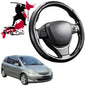 Black Samurai Segmented Steering Wheel Cover for Honda Jazz  2002 - 2008 (GD/GE)