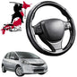 Black Samurai Segmented Steering Wheel Cover for Honda Jazz  2008 - 2014 (FIT GE/GG)
