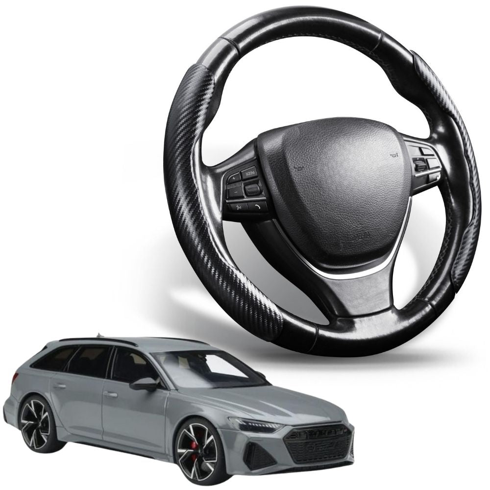 Segmented Steering Wheel Cover for Audi A6 S6 RS6 2018 - Current (C8/4K)