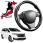 Black Samurai Segmented Steering Wheel Cover for Honda Odyssey 2021 - Current 7 Seater (Vi LX7)