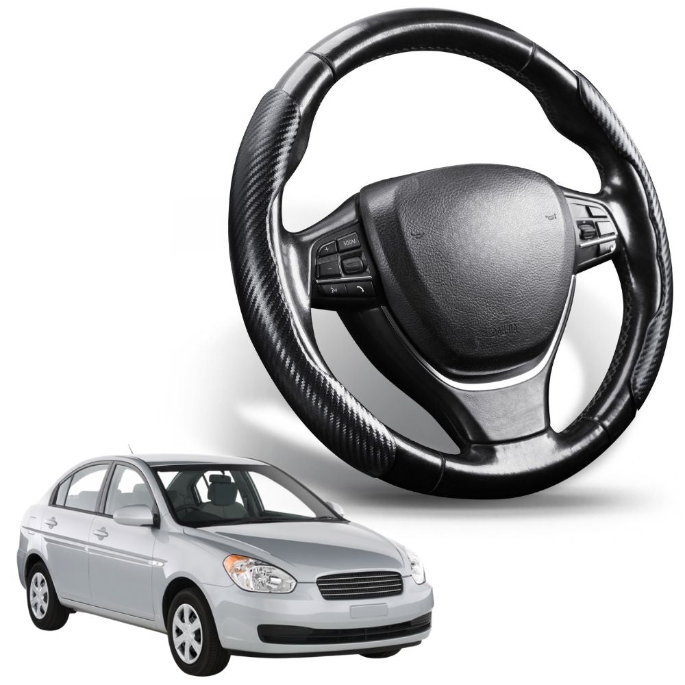 Segmented Steering Wheel Cover for Hyundai Accent 2006 - 2010 MC
