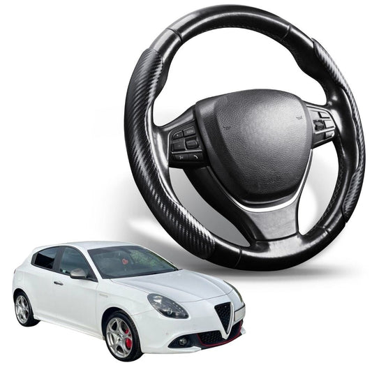 Segmented Steering Wheel Cover for Alfa Romeo Giulietta Manual 2010 - 2020