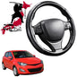 Black Samurai Segmented Steering Wheel Cover for Hyundai i20 2008 - 2015 (PB/PBT)