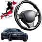 Black Samurai Segmented Steering Wheel Cover for Audi A7 S7 2018 - Current (4K8)