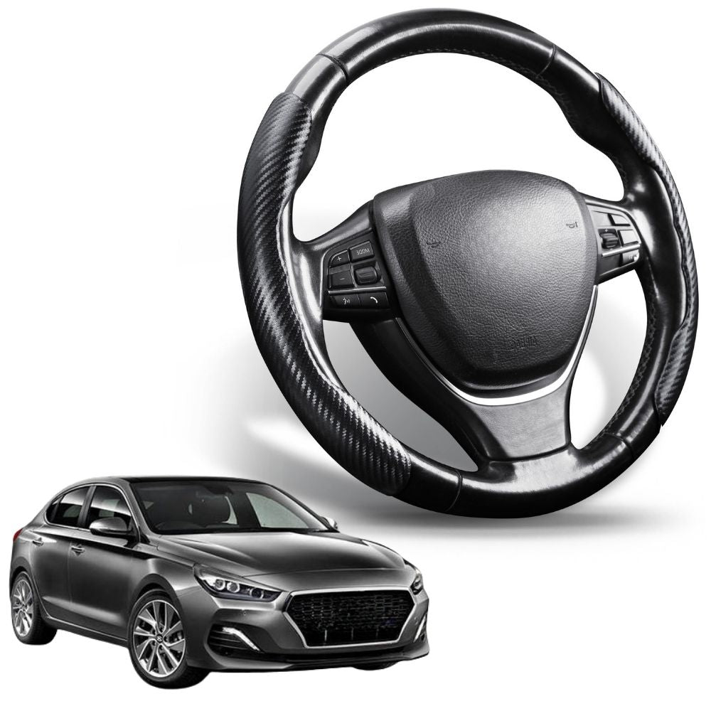Segmented Steering Wheel Cover for Hyundai i30 2017 - Current (Sedan)