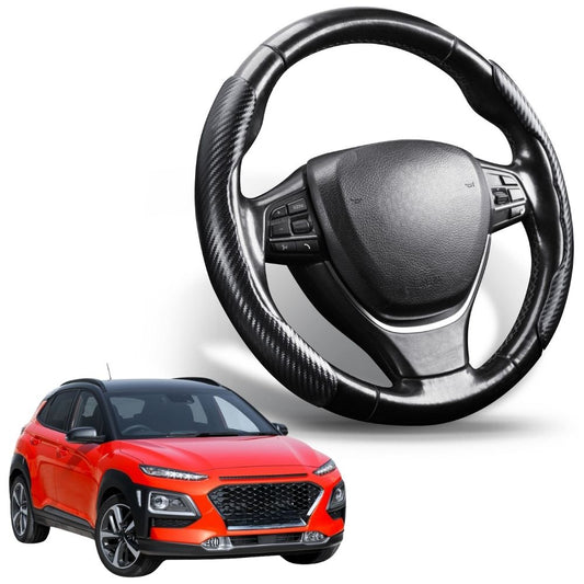 Segmented Steering Wheel Cover for Hyundai Kona 2017 - 2022 (OS)