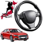 Black Samurai Segmented Steering Wheel Cover for Audi A8 S8 2009 - Current (D4)