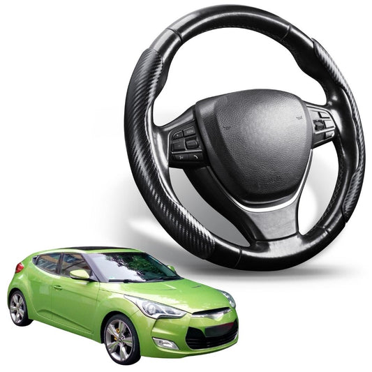 Segmented Steering Wheel Cover for Hyundai Veloster 2011 - 2018 (FS)