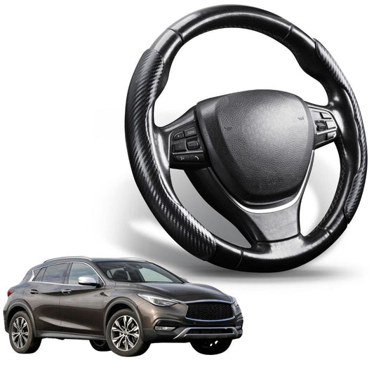 Segmented Steering Wheel Cover for Infiniti QX30 2016 - 2020