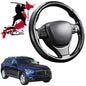 Black Samurai Segmented Steering Wheel Cover for Infiniti QX70 2013 - 2018 S51