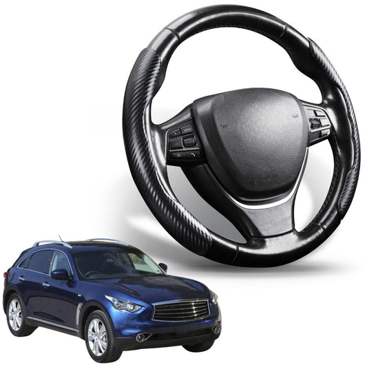 Segmented Steering Wheel Cover for Infiniti QX70 2013 - 2018 S51
