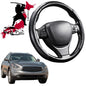 Black Samurai Segmented Steering Wheel Cover for Infiniti QX70 2014 - 2020