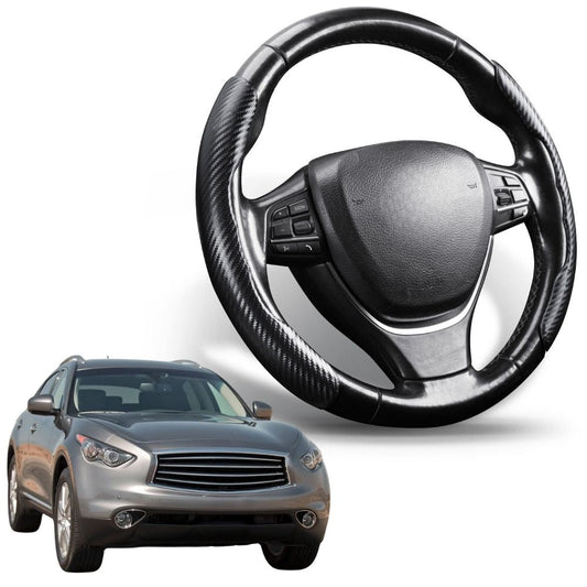 Segmented Steering Wheel Cover for Infiniti QX70 2014 - 2020