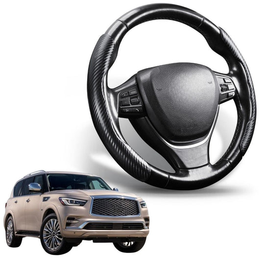 Segmented Steering Wheel Cover for Infiniti QX80 2015 - 2020 Y62