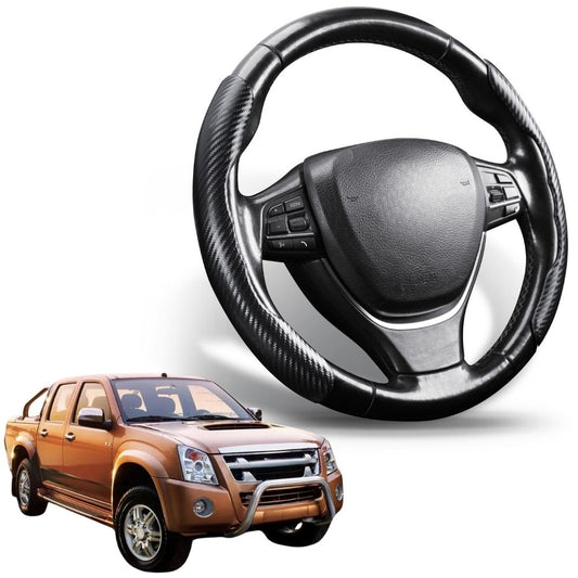 Segmented Steering Wheel Cover for Isuzu D-Max Crew Cab 2008 - 2011