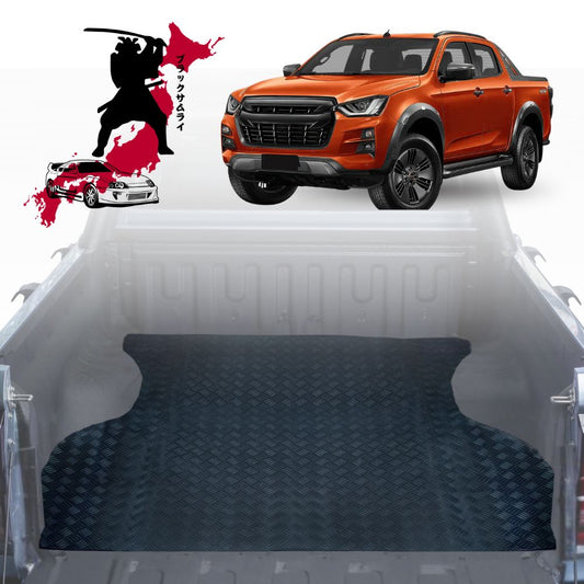 Black Samurai UTE Tub Mat Tray Liner for Isuzu D-Max Crew Cab 2020 - Current RG