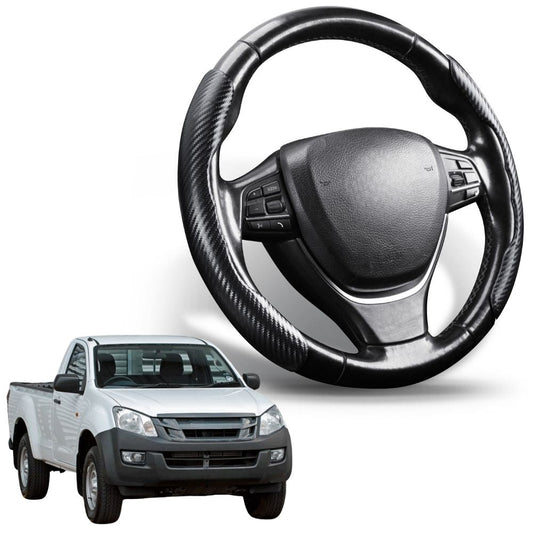 Segmented Steering Wheel Cover for Isuzu D-Max Single Cab 2012 - 2020 RT