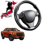 Black Samurai Segmented Steering Wheel Cover for Isuzu D-Max Single Cab 2020 - Current RG